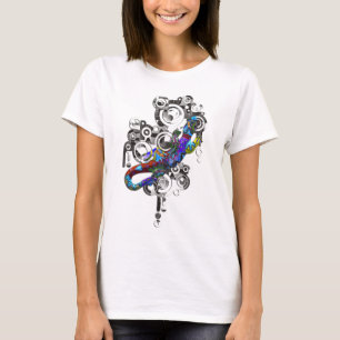 Abstract BALI Gecko T-Shirt