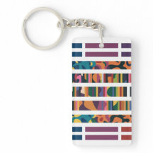 Abstract Bar Code Art