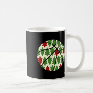 Abstract Basketball Design - Motivational Sports - Coffee Mug