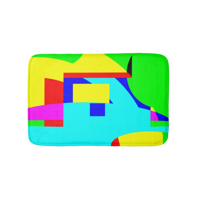 Abstract Bath Mat (Front)