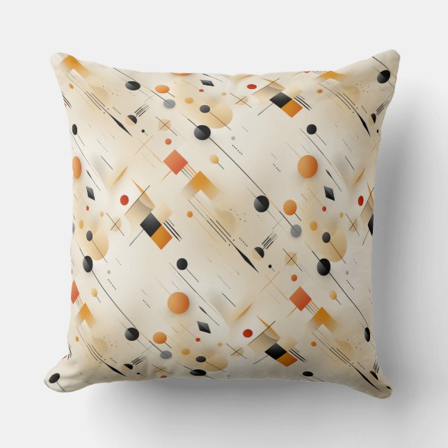 Abstract Bauhaus Cushion (Front)