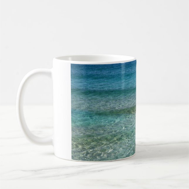 Abstract Beach Background 42 Coffee Mug (Left)