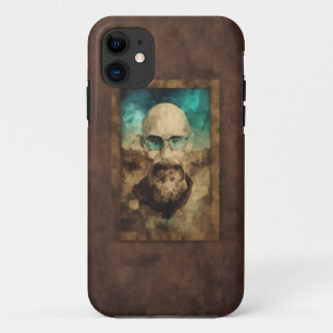 Abstract Bearded Portrait Mobile Case