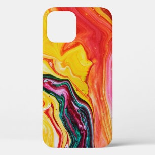 Abstract beautiful watercolor ocean iPhone 12 case