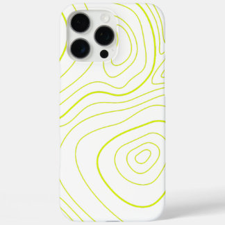 abstract beautiful yellow iPhone 16 pro max case
