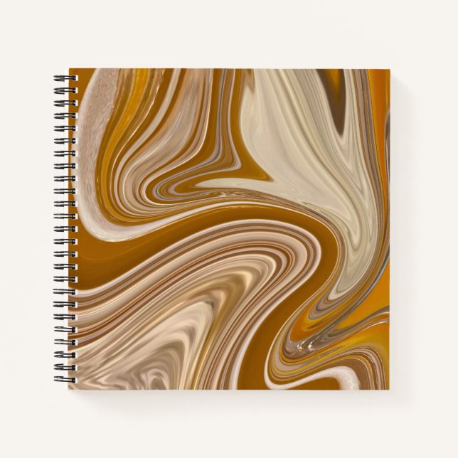 Abstract Beer Time Notebook (Front)