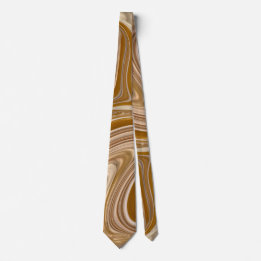 Abstract Beer Time Tie