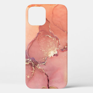 Abstract beige, brown background, wallpaper. Mixin iPhone 12 Case