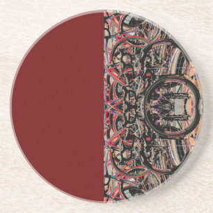 Abstract Bikes Coaster