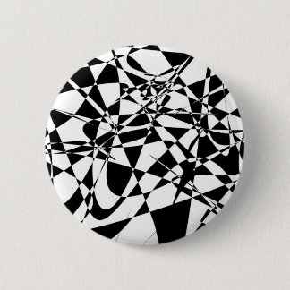 ABSTRACT black and white button