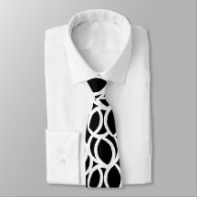 Abstract Black and White Line Pattern