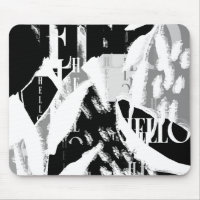Abstract Black White Grey
