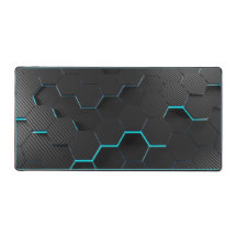 Abstract Blue/Black Desk Mat!