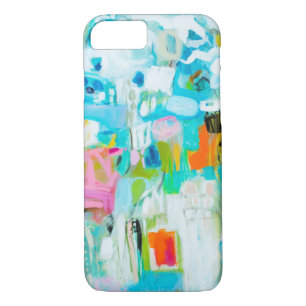 Abstract Blue iPhone 8/7 Case