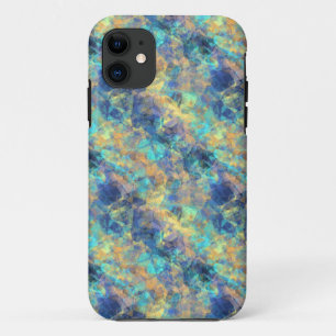 Abstract Blue iPhone 11 Case