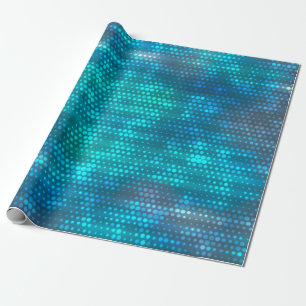 Abstract blue creative background wrapping paper