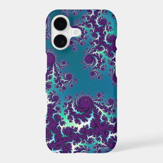 Abstract Blue Green Purple Fractal iPhone 6 Plus