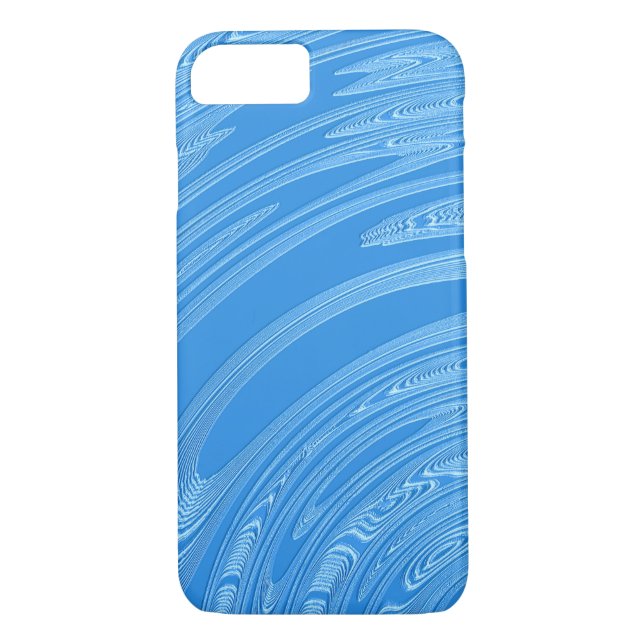 abstract blue metallic texture Case-Mate iPhone case (Back)