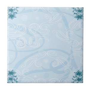 abstract blue texture tile