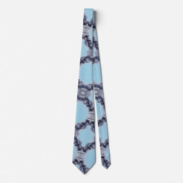 Abstract Blue Tie (Front)
