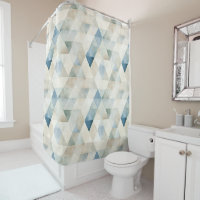 Abstract Blue Tranquil Beach Pattern