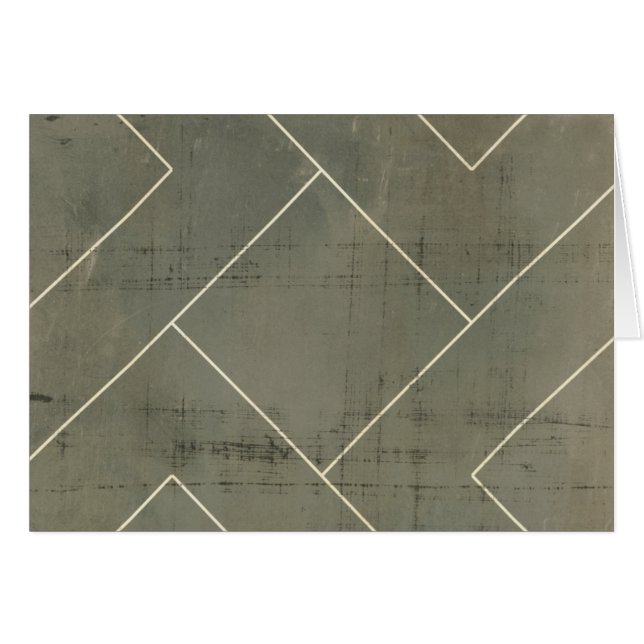 Abstract Blueprint with Geometric Shapes (Front Horizontal)