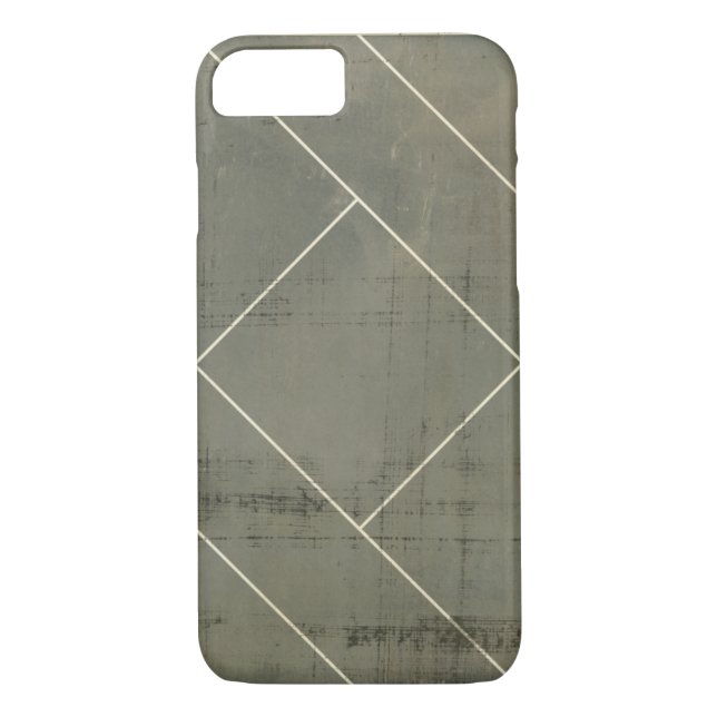 Abstract Blueprint with Geometric Shapes Case-Mate iPhone Case (Back)