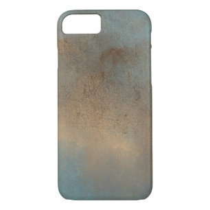 Abstract Blues Browns Painted Art iPhone 8/7 Case