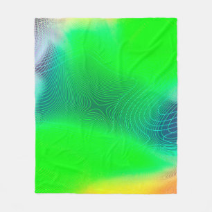 abstract blur background. multicolor effect patter fleece blanket
