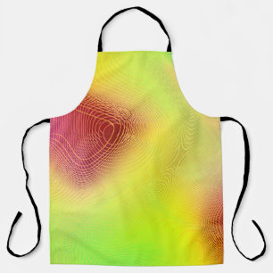 abstract blur background. multicolored graphic pat apron