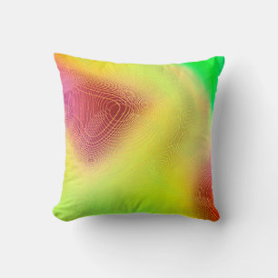 abstract blur background. multicolored graphic pat cushion