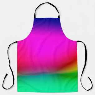 abstract blur lights background, colourful pattern apron