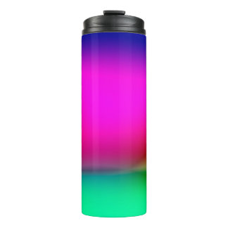 abstract blur lights background, colourful pattern thermal tumbler
