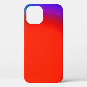 abstract blurred background, colorful vintage patt iPhone 12 case