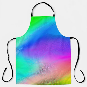 abstract blurred background, multicolored trendy p apron