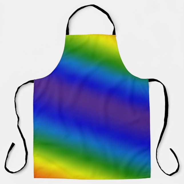 Abstract blurred gradient mesh background in brigh apron (Front)
