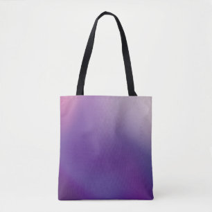 Abstract blurred gradient mesh background in brigh tote bag
