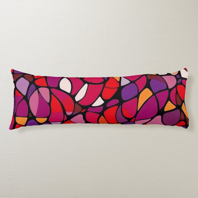 Abstract Body Pillow (Front)