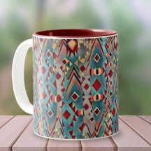 Abstract Boho Aztec