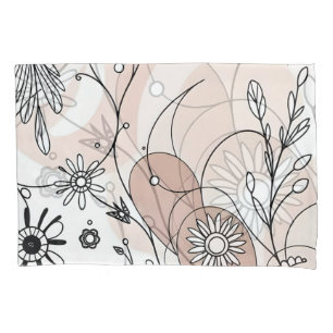 Abstract Boho Modern Minimalist Style Pillowcase