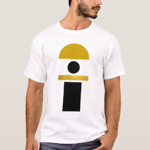 Abstract Boho Shapes Modern  T-Shirt