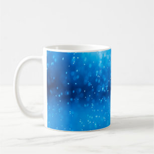 Abstract bokeh background coffee mug