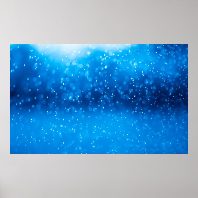 Abstract bokeh background poster (Front)