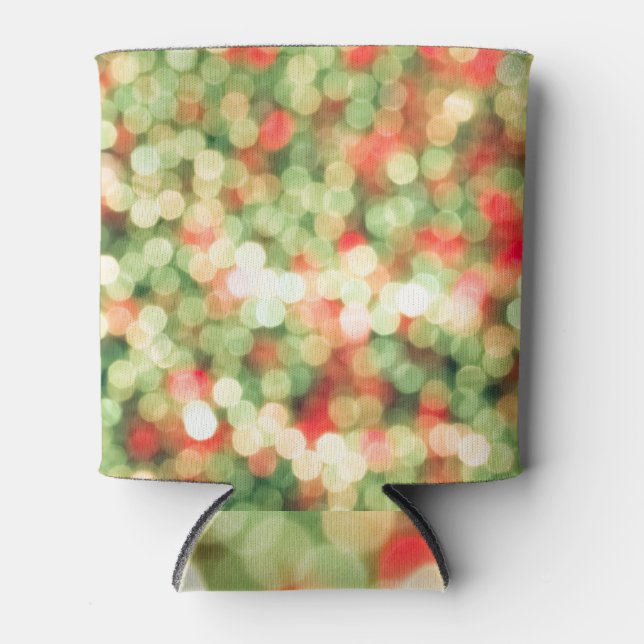 Abstract Bokeh: Colourful Background Magic Can Cooler (Front)