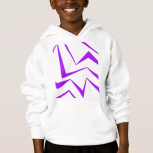 Abstract, bold, vibrant geometric zigzag pattern