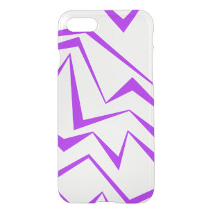 Abstract, bold, vibrant geometric zigzag pattern iPhone SE/8/7 case