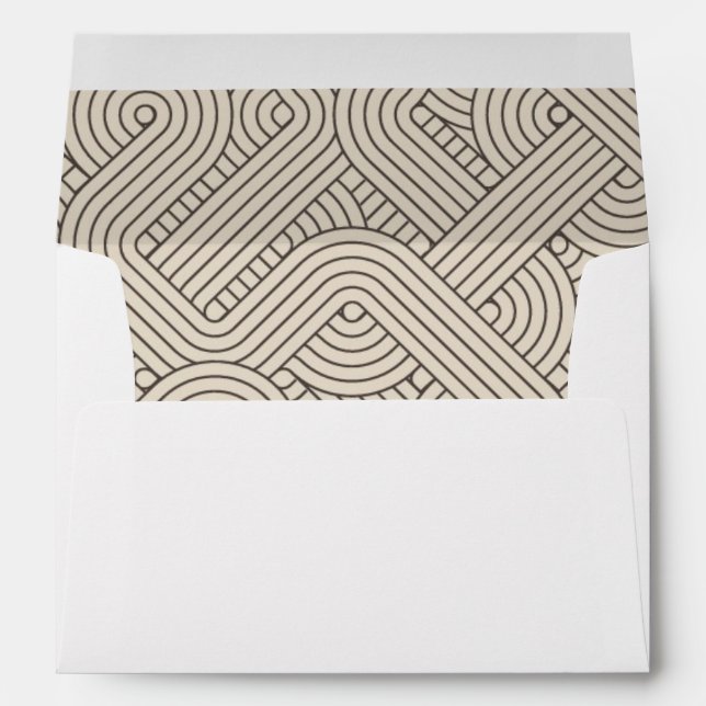 Abstract border envelope (Back (Bottom))