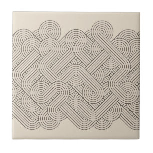 Abstract border tile
