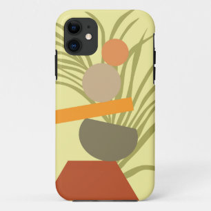 Abstract Botanical Delight iPhone 11 Case