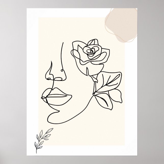 Abstract Botanical Wall Art (Front)